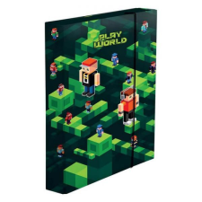 PlayWorld füzetbox - A4 - zöld füzetbox