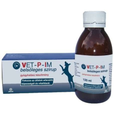 Pleuran VET-P-IM szirup az ellenállóképeség és vitalitás fokozásáért 120 ml vitamin, táplálékkiegészítő kutyáknak