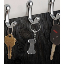  Plexi kulcstartó - Csont ajándéktárgy