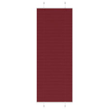  pliszírozott redőny Bordeaux piros 70x200 cm szövetszélesség redőny