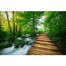  Plitvice Bridge Croatia öntapadós tapéta, 250 x 200 cm tapéta, díszléc és más dekoráció
