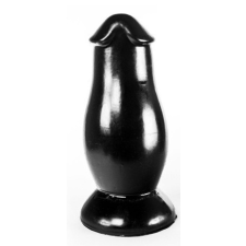  Plug XXL Dinoo – érzéki anál dugó fekete, 17 x 8,7 cm műpénisz, dildó