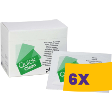 PLUM 5151 QuickClean Box - Sebtisztító kendő sérülésekhez 20db (Karton - 6 csomag) elsősegély
