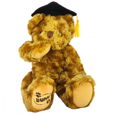 Plüs maci ballagásra 34 cm plüssfigura