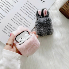 Plüss airpods tok fülhallgató, fejhallgató tok