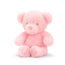  Plüss bébi maci 20 cm - rózsaszín - Keel ECO plüssfigura