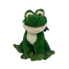 Plüss béka, 20 cm plüssfigura