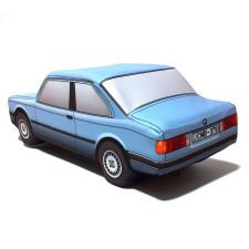 Plüss BMW 3 Series E30 fehér plüssfigura