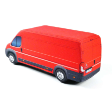 Plüss Citroen Jumper piros plüssfigura