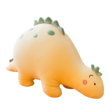  Plüss dino 25cm sárga plüssfigura