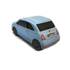 Plüss Fiat 500 kék plüssfigura