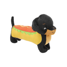  Plüss hot dog kutya 20cm 2 féle bébiplüss