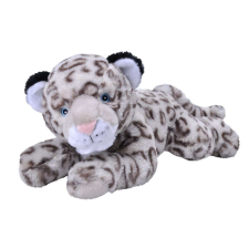 Plüss játék - Ecokins - Snow Leopard, 30 cm, cm, szürke, plusz plüssfigura