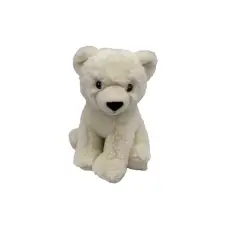  Plüss jegesmedve, 20 cm plüssfigura