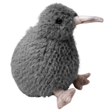 Plüss Kiwi Madár Játékfigura Szürke 17cm plüssfigura