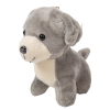  Plüss kutya szürke M13cm