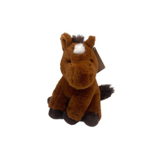  Plüss ló, 20 cm plüssfigura