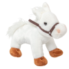  Plüss ló fehér 23cm