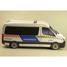 Plüss Mercedes Sprinter 2020 rendőr plüssfigura