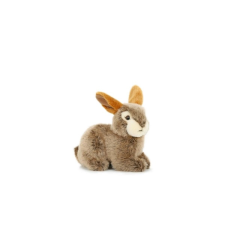 Plüss nyuszi 20 cm barna plüssfigura