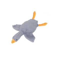 Plüss párna 90 cm Aga4Kids DS572-GR Liba - Szürke plüssfigura