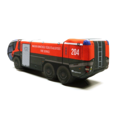 Plüss Rosenbauer Panther Tűzoltó Piros plüssfigura