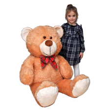 Plüss Teddy Maci karamell plüssfigura