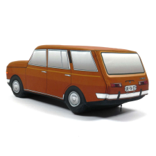 Plüss Wartburg 353W Kombi fehér plüssfigura