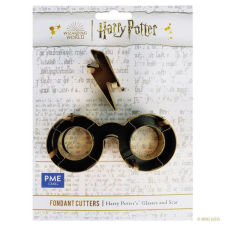 PME Harry Potter kiszúró szett, fém ,arany, szemüveg és sebhely sütés és főzés