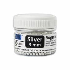 PME PME szórógyöngy, ezüst, 3 mm, 25g sütés és főzés