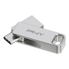 PNY 128GB Duo Link Flash Drive USB3.2 Silver pendrive