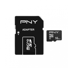 PNY 16gb microsdhc performance plus class 10 + adapterrel p-sdu16g10ppl-ge memóriakártya