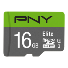 PNY 16gb microsdhc pny elite u1 + adapter (p-sdu16gu185gw-ge) memóriakártya