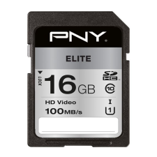 PNY 16GB SDHC PNY Elite U1 (P-SD16GU1100EL-GE) memóriakártya
