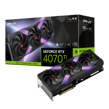 PNY GeForce RTX 4070 Ti Super 16GB GDDR6X XLR8 Gaming Verto Epic-X RGB OC (VCG4070TS16TFXXPB1-O) videókártya