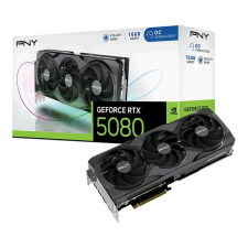 PNY VCG508016TFXPB1-O Overclocked Triple Fan GeForce RTX 5080 16GB GDDR7 DLSS4 videókártya
