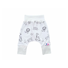  Pocaknadrág, állatka, fehér babanadrág