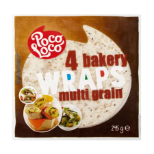 Poco Loco sok magvas lágy tortilla 245 g 245 g alapvető élelmiszer