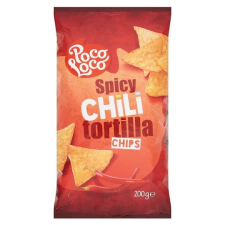  Poco Loco Tortilla chili ízesítésű kukoricachips 200 g csokoládé és édesség
