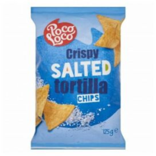 POCO LOCO Tortilla chips POCO LOCO sós 125g előétel és snack