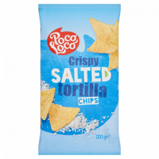 Poco Loco Tortilla enyhén sózott kukoricachips 200 g előétel és snack
