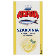  PODRAVKA Adria Szardínia növényi olajban citrommal 100g konzerv
