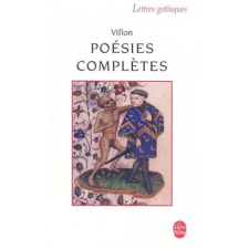 POESIES COMPLETES – Francois Villon idegen nyelvű könyv