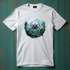  Pók póló (Férfi)(Áttetsző) férfi póló