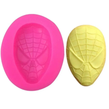  Pókember arc fondant forma, szilikon, 6,1×7,2 cm sütés és főzés