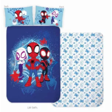 Pókember City Adventures gyerek, ovis ágyneműhuzat 100×135 cm, 40×60 cm babaágynemű, babapléd