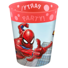 Pókember Crime Fighter micro prémium műanyag pohár 250 ml konyhai eszköz