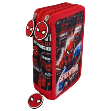 Pókember Fight On tolltartó töltött 3 emeletes tolltartó