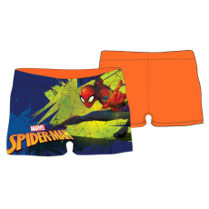  Pókember kisfiú fürdő boxer - uv narancs - 110