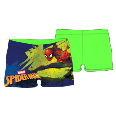  Pókember kisfiú fürdő boxer - uv zöld - 104